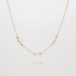 Arabic Multiple Name Necklace