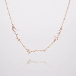 Selina Multiple Name Necklace -Prya Store TripleCustomNameNecklace Selina 1 3