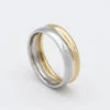 Uma Double Band Two Tone Ring