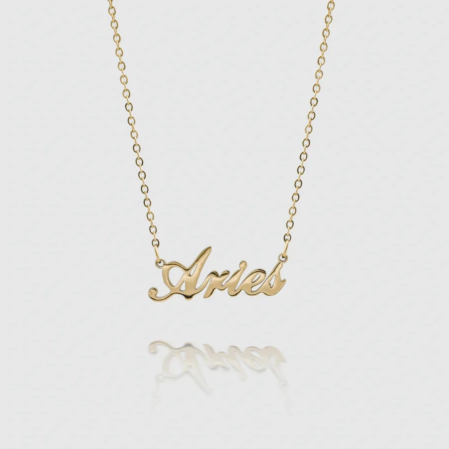 Zodiac Name Necklace 8 Zodiac Name Necklace - Image 8