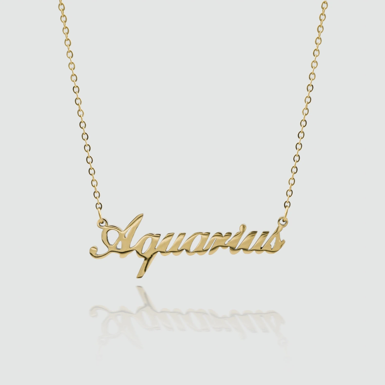 Zodiac Name Necklace 13 Zodiac Name Necklace - Image 13