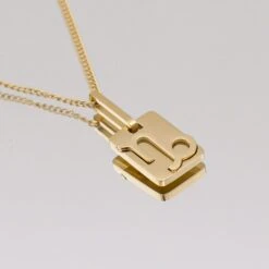 Zodiac Symbol Necklace -Prya Store ZodiacSymbolNecklaceCapricornMirror