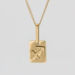 Zodiac Symbol Necklace -Prya Store ZodiacSymbolNecklaceSaggitarius2