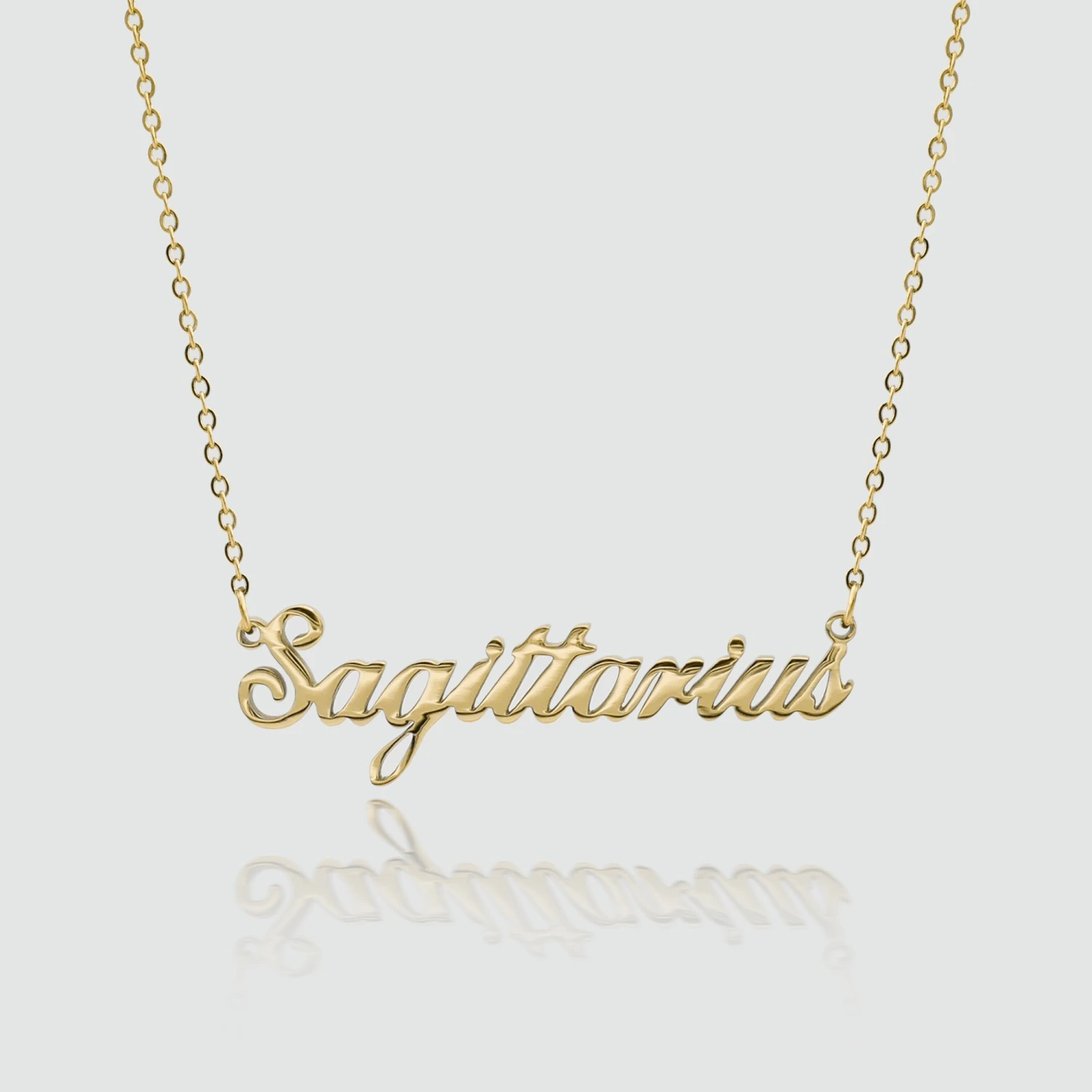 Zodiac Name Necklace 1 Zodiac Name Necklace