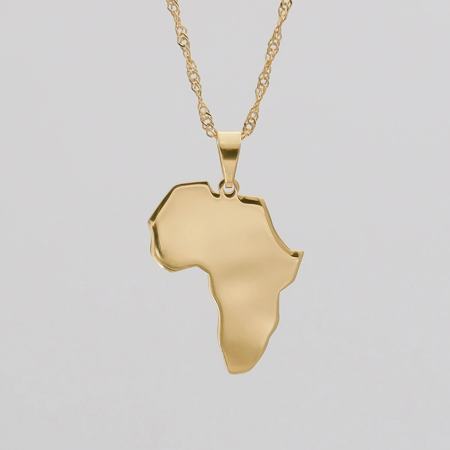 Africa Gold Filled Necklace 1 Africa Gold Filled Necklace