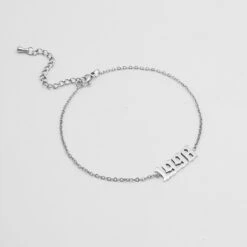 Birth Year Anklet -Prya Store birth year ankle silver 1998