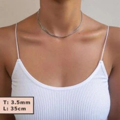 Classic Cuban Chain Silver -Prya Store classic cuban chain silver prya 22879187