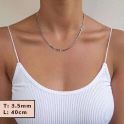 Classic Cuban Chain Silver -Prya Store classic cuban chain silver prya 22879206