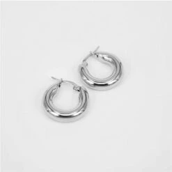 Classic Silver Filled Hoops -Prya Store classic gold filled hoops prya 22879222 3