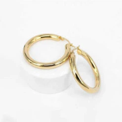 Classic Gold Filled Hoops -Prya Store classic gold filled hoops prya 22879225 2