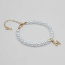 Classic Pearl Initial Anklet -Prya Store classic pearl Anklet gold N PRYA 43dc2843 815e 4660 a6e6 e09496ffeca2