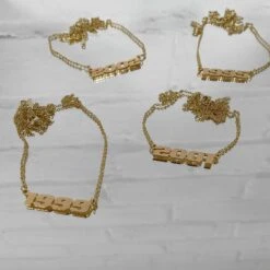 Birth Year Action Necklace -Prya Store compressedforwebsite