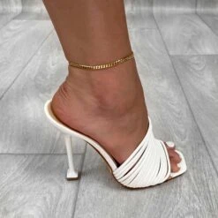 Classic Cuban Anklet Gold -Prya Store cubanankletGold3.53