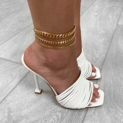 Classic Cuban Anklet Gold -Prya Store cubanankletsGold2