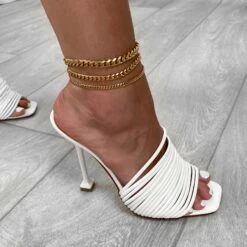 Classic Cuban Anklet Gold -Prya Store cubanankletsGold3