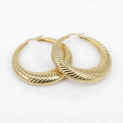 Julia Gold Filled Hoops -Prya Store julia gold filled hoops prya 22879702 2 2