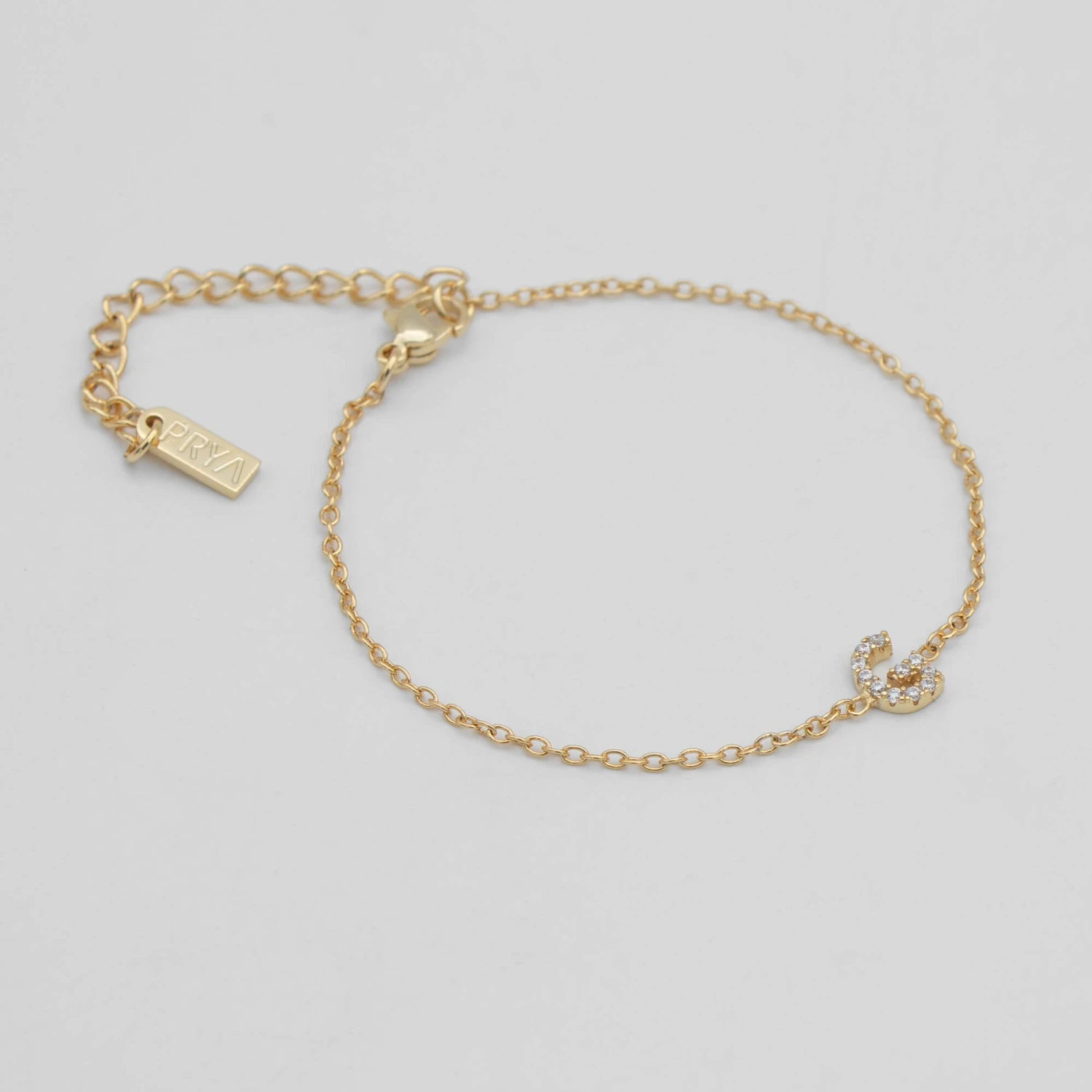 Lana Icy Initial Bracelet 16 Lana Icy Initial Bracelet - Image 16