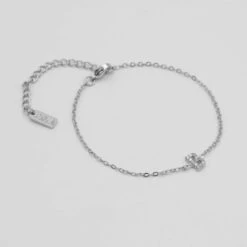 Lana Icy Initial Bracelet 27 Lana Icy Initial Bracelet -Prya Store lana icy initial bracelet B silver PRYA