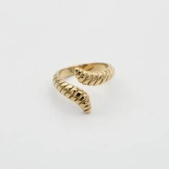 Meera Snake Ring -Prya Store meera rings new 2 gold PRYA 3 1