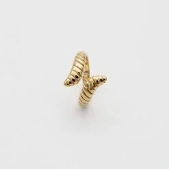 Meera Snake Ring -Prya Store meera rings new 3 gold PRYA 2 1
