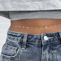 Myla Belly Chain -Prya Store myla on shot