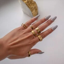 Roman Numeral Ring -Prya Store roman numeral ring prya 22880109