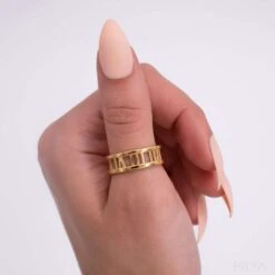 Roman Numeral Ring -Prya Store roman numeral ring prya 25598059
