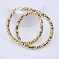 Sara Gold Hoops -Prya Store sara gold hoops prya 22880155