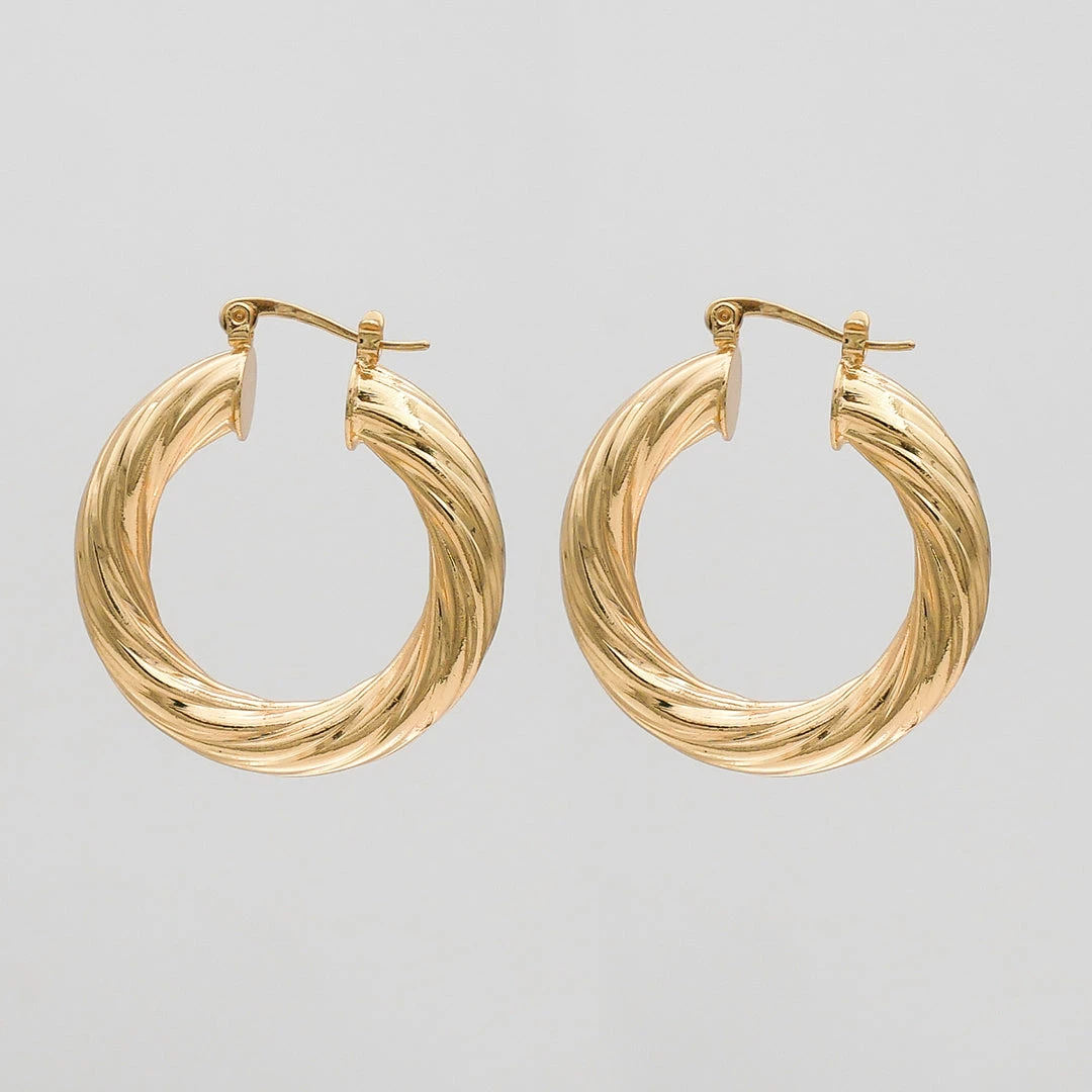 Sara Thick Hoops 1 Sara Thick Hoops