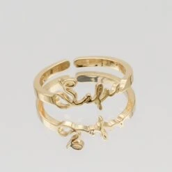 Selina Custom Name Ring -Prya Store selinaCustomNameRing 6