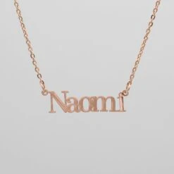 Seville Custom Name Necklace -Prya Store seville custom name necklace