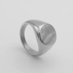 Classic Silver Signet Ring