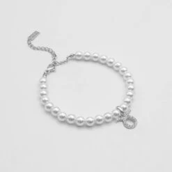 ICY Pearl Zodiac Anklet -Prya Store taurus silver