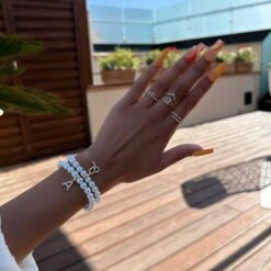 ICY Pearl Zodiac Bracelet -Prya Store zodiac bracelet